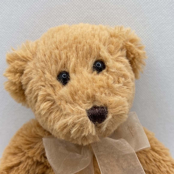 First & Main Lil’ Dean 1792 Beanie Plush Stuffed Teddy Bear 8” Brown Toy - Picture 2 of 8